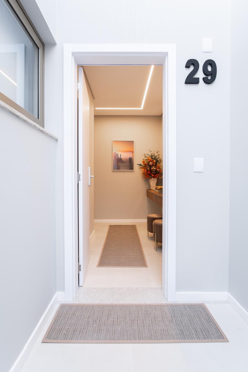 Entrada do apartamento