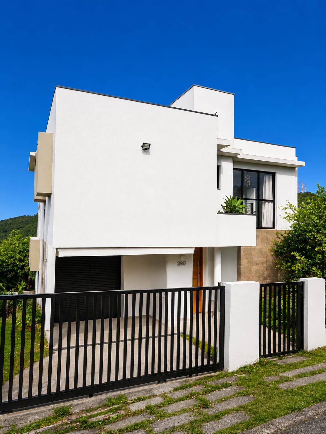 Fachada da casa
